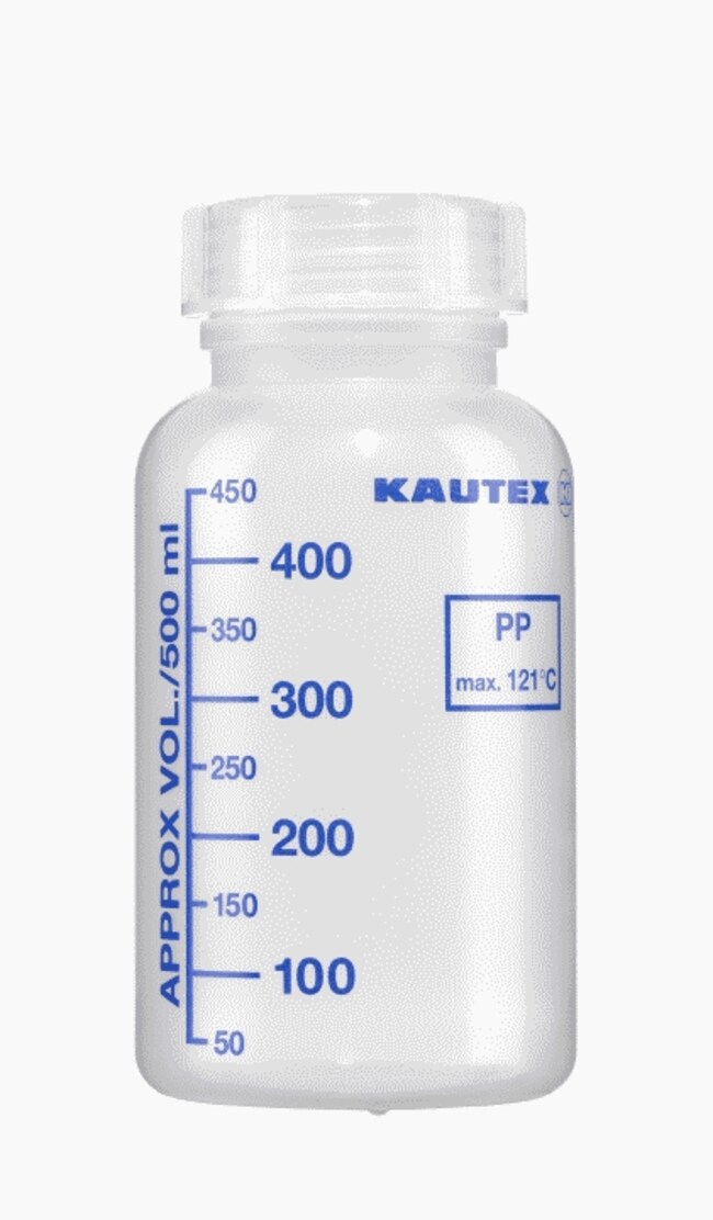 Kautex Weithalsflasche aus Polypropylen,